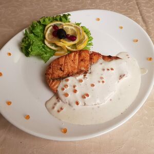 Стейк из семги