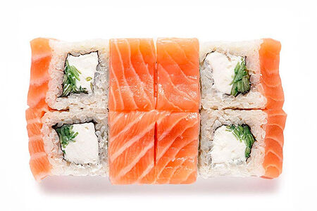 Ролл Филадельфия с огурцом