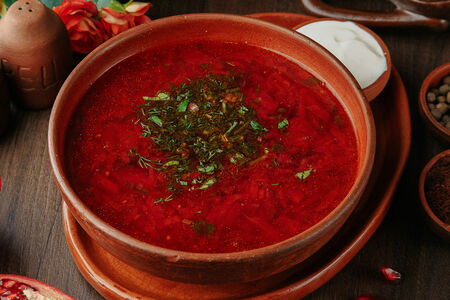 Борщ по-тбилисски