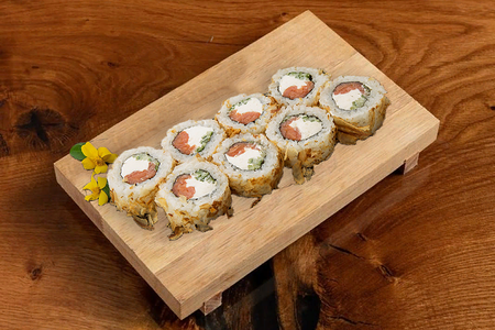 Бонито с копченым лососем