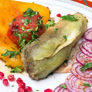 Шашлык из овощей