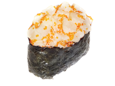 Суши Вулкан с гребешком 