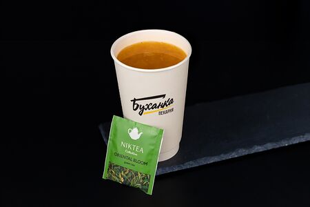 Напиток Облепиха-имбирь с зелёным чаем