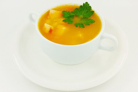Суп Гороховый с копченой курицей