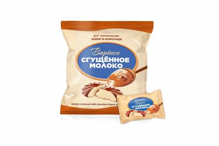 Зефир Пирожникофф Вареное сгущенное молоко в шоколаде