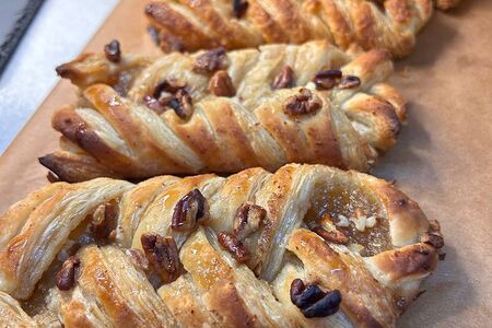 Пекан с кленовым сиропом