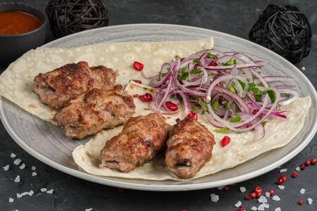 Люля-кебаб из телятины