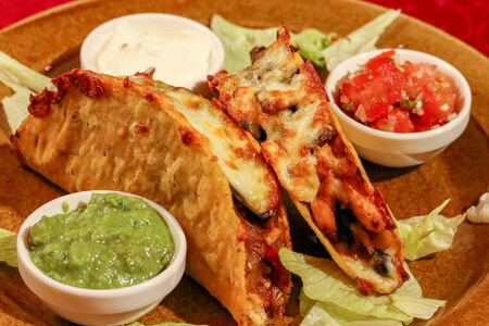 Такос с курицей