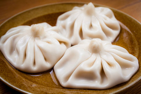 Хинкали с бараниной