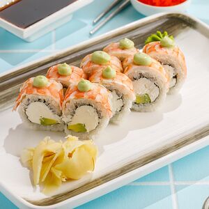 Ролл Филадельфия с креветкой