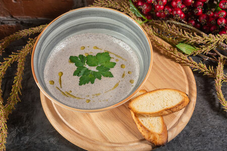 Крем-суп из шампиньонов