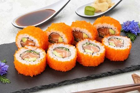 Калифорния с лососем