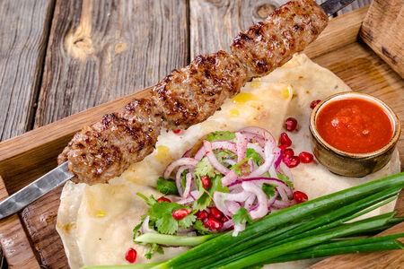 Люля-кебаб из ягненка