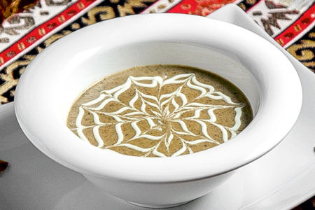 Крем-суп грибной