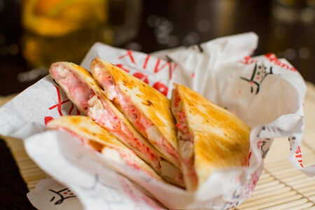 Кесадилия с курицей