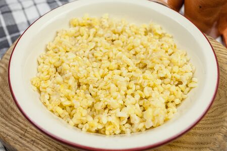 Булгур отварной