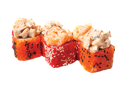 Ролл Унаги и Сяке