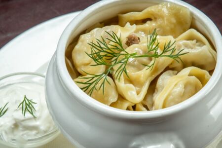 Пельмени ручной лепки