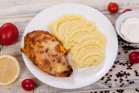 Куриное филе под сыром