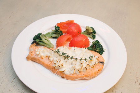 Сливочный лосось