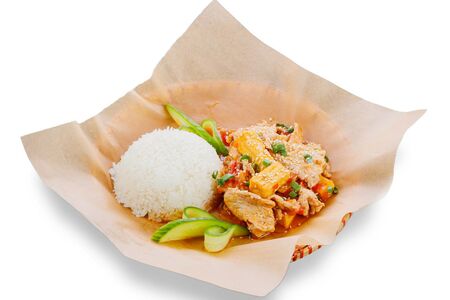 Вок Лэн Шот-свинина в томатном соусе