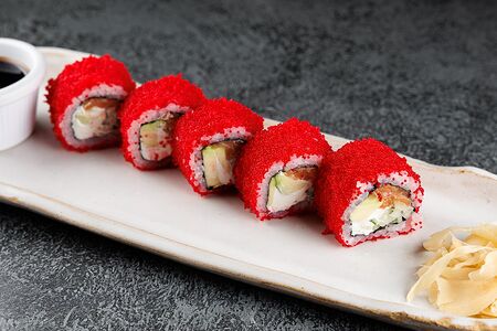 Ролл Калифорния Лосось-авокадо