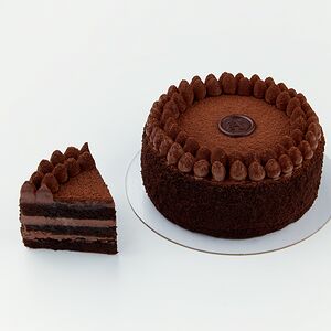 Торт шоколадно-карамельный