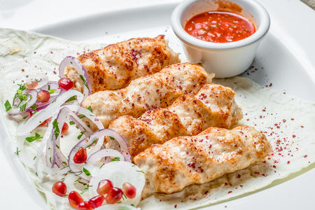 Люля-кебаб из курицы
