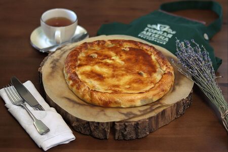 Пирог рыбный с судаком и рисом 