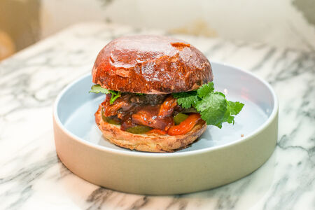 Шеф бургер с ребрами