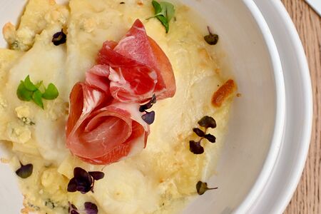 Паста паккери с 4 видами сыра