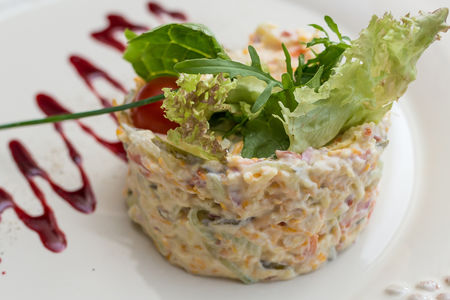 Салат Оливье по-итальянски