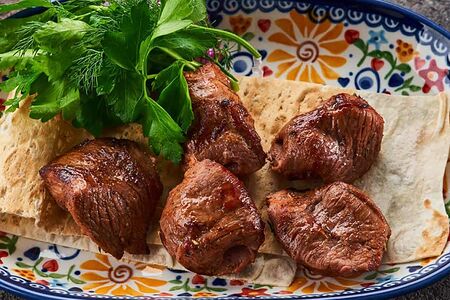 Шашлык телячьей вырезки