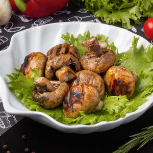 Шампиньоны гриль