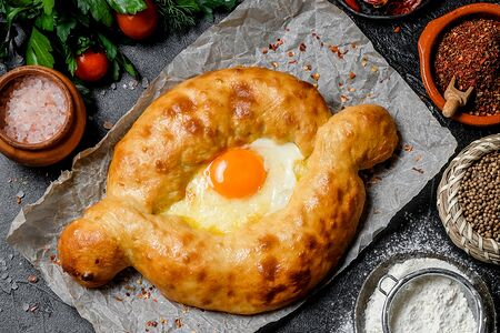 Хачапури по-аджарски