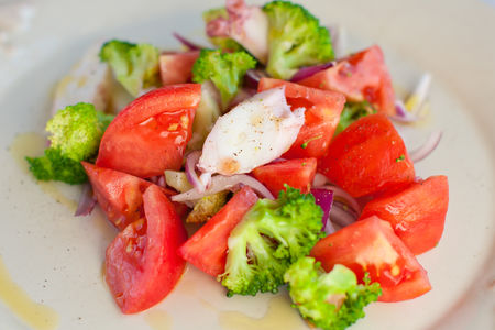 Салат с осьминогом по-сицилийски