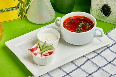 Борщ с говядиной