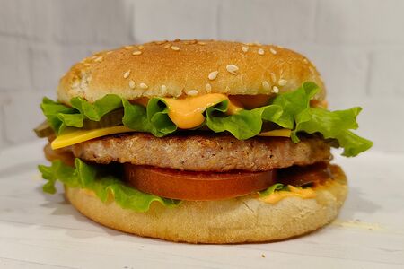 Чизбургер с курицей