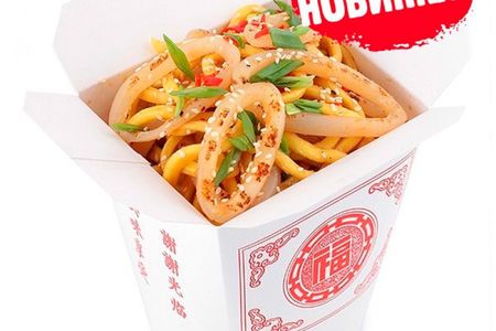 Кальмары в соусе по-сычуаньски