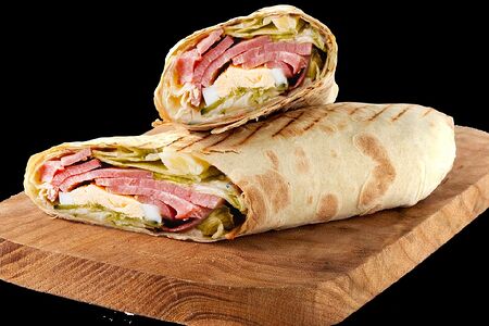 Достер с ветчиной