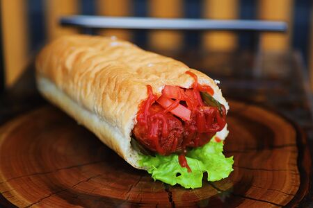 Двойной хот-дог