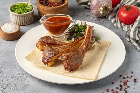 Шашлык из каре ягненка