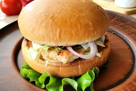 Гамбургер По-смоленски со свининой