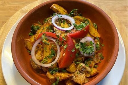 Жаркое по-домашнему с курицей