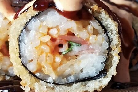 Мини-темпура с беконом