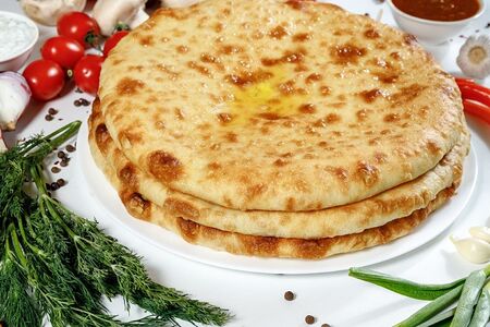 С мясом и картофелем