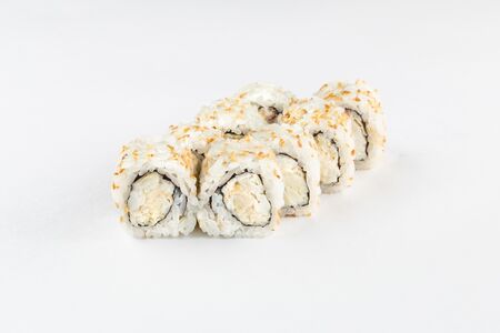 Ролл с мясом краба