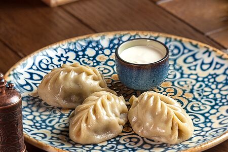 Манты с говядиной