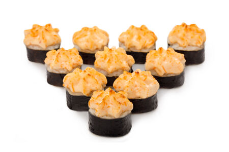 Запечённый ролл Большой двойной