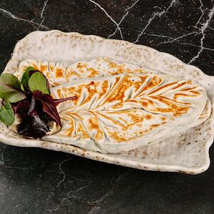 Жингялов хац с зеленью и сыром